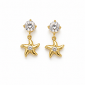 Star drop studs