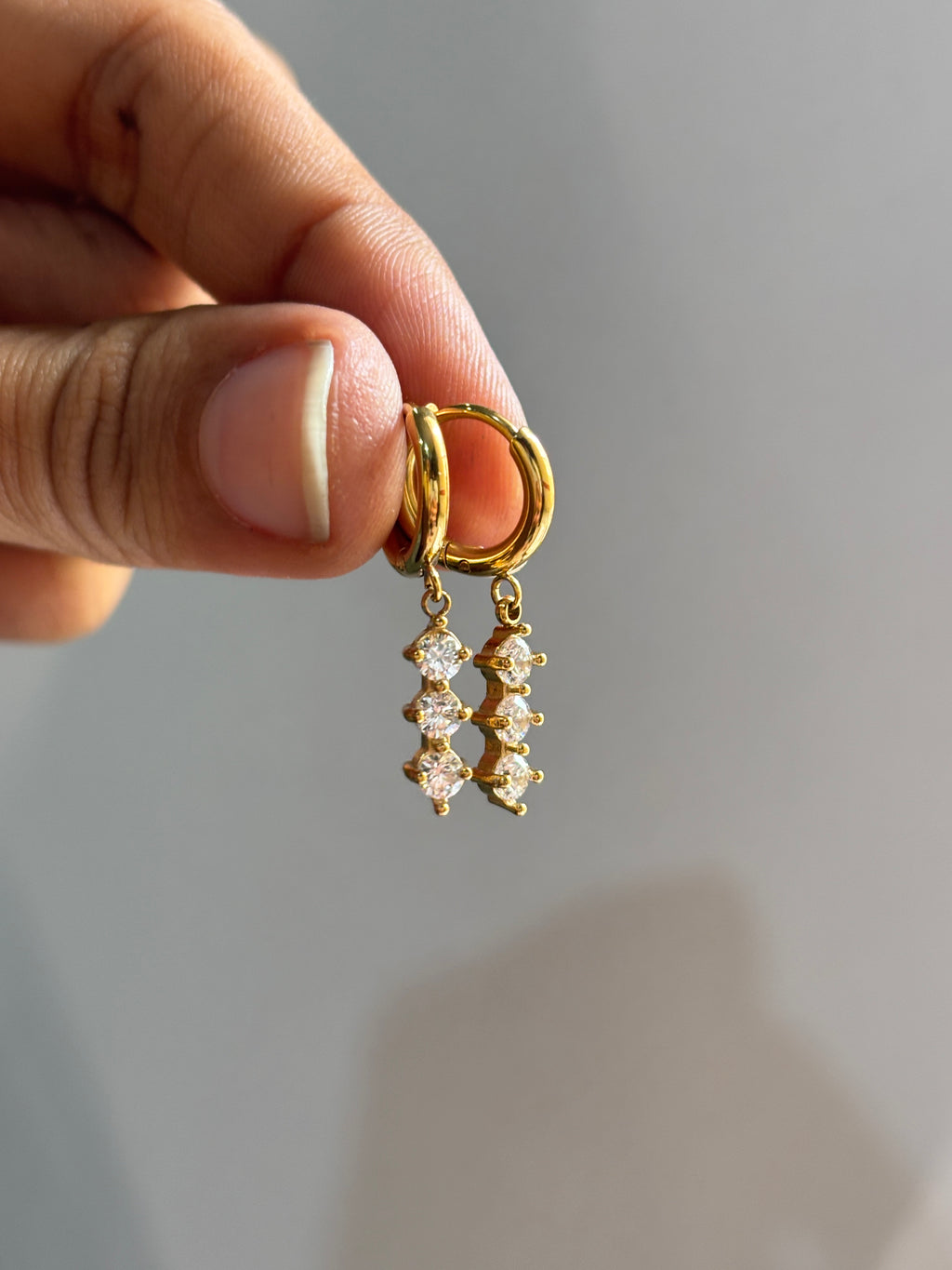 Trinity Drop Earrings