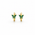 Green butterfly Mini Huggie