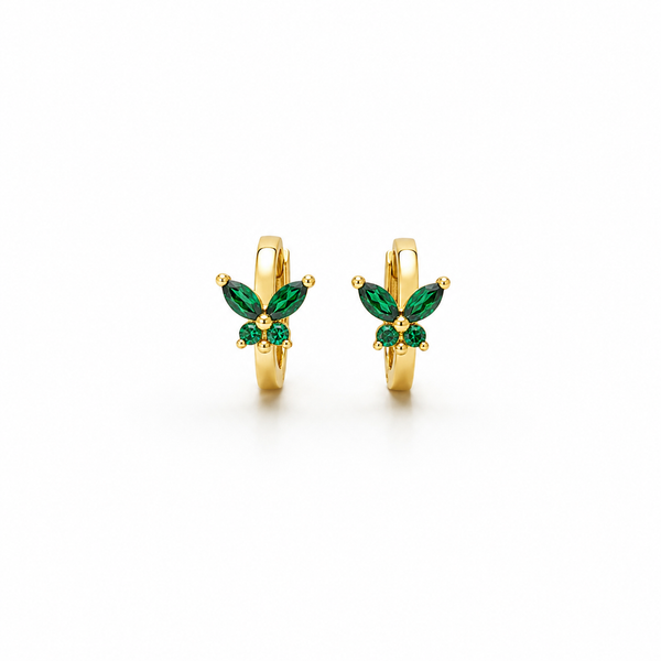 Green butterfly Mini Huggie