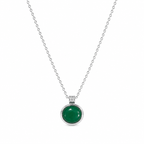oval Green Necklace