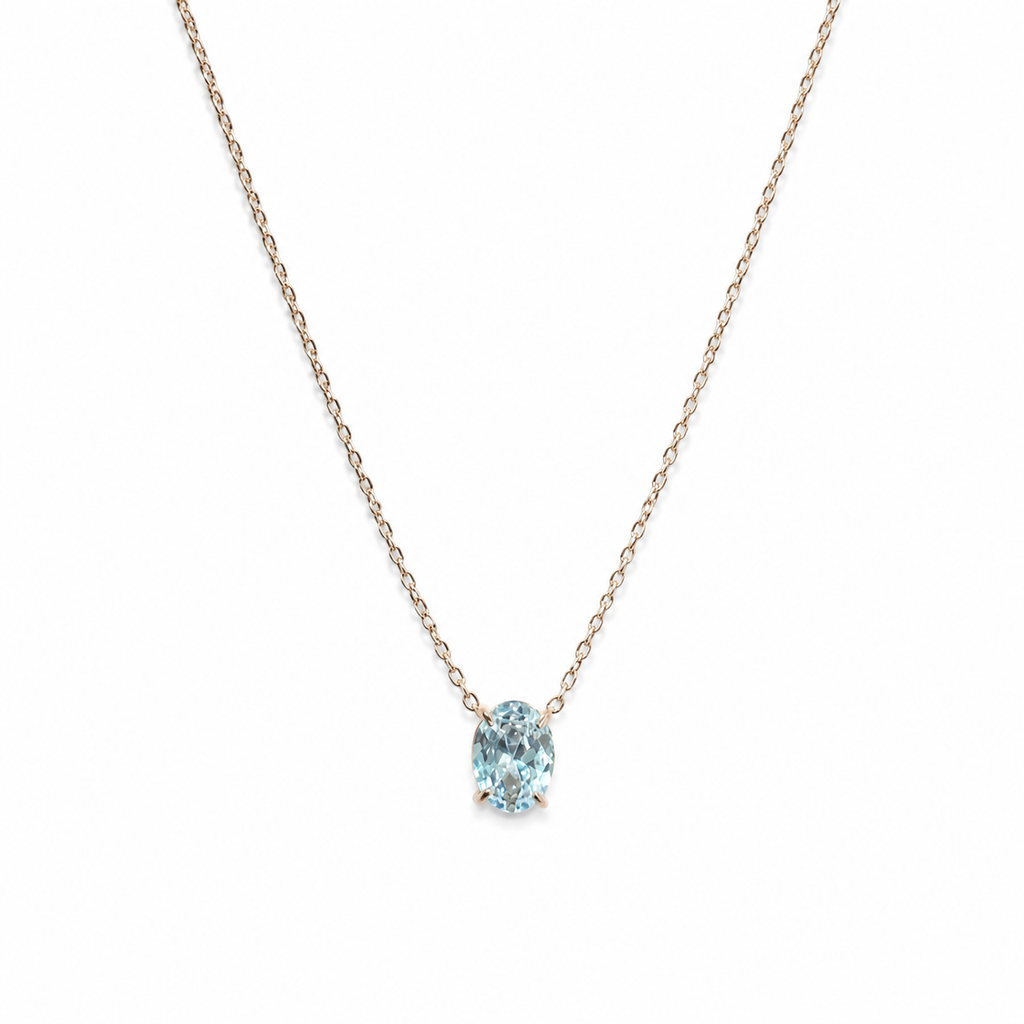 Oval Stone necklace
