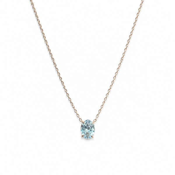 Oval Stone necklace