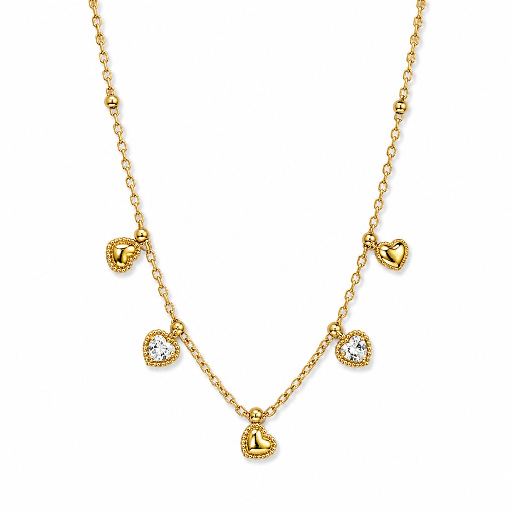 Myra heart Necklace