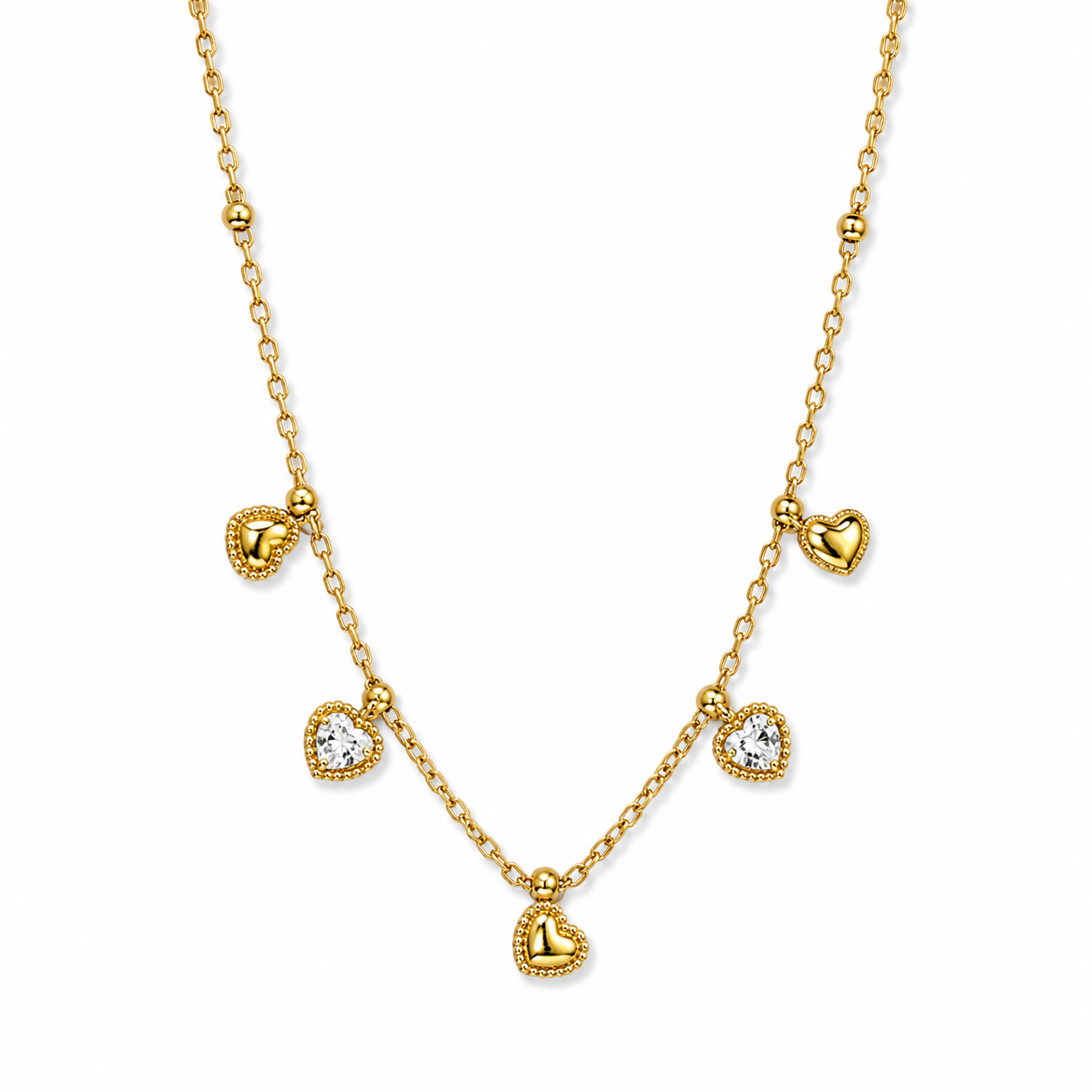 Myra heart Necklace