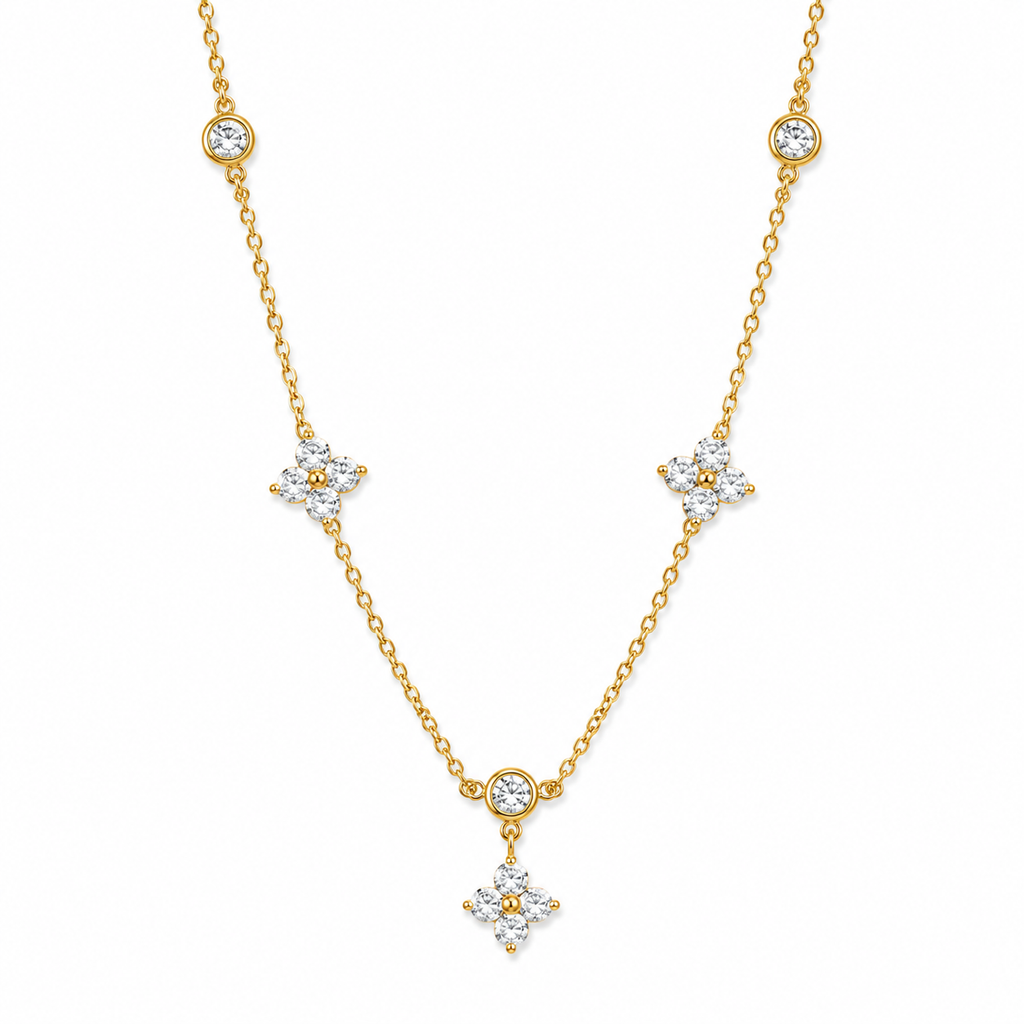 Shine Petal Necklace