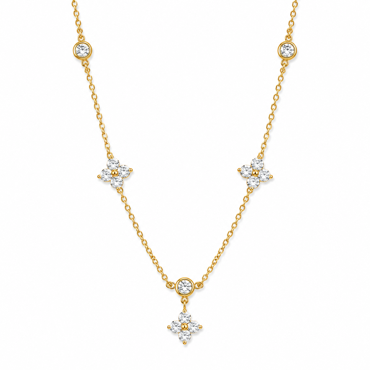 Shine Petal Necklace