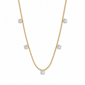 Stones charm necklace