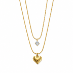 Heart Layered Neckpiece