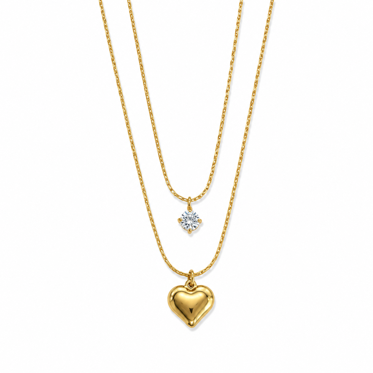 Heart Layered Neckpiece