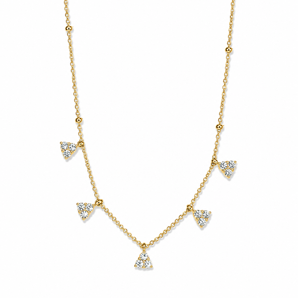 Triangle charm Necklace