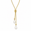 Pearl Drawstring Necklace