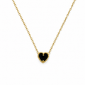 Heart reversible necklce