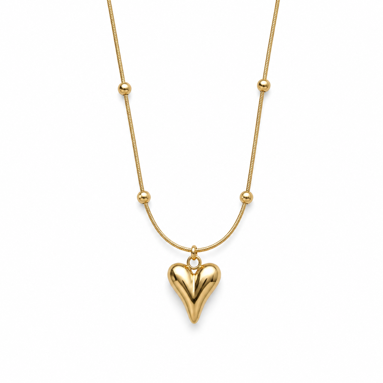 Gold Heart Necklace