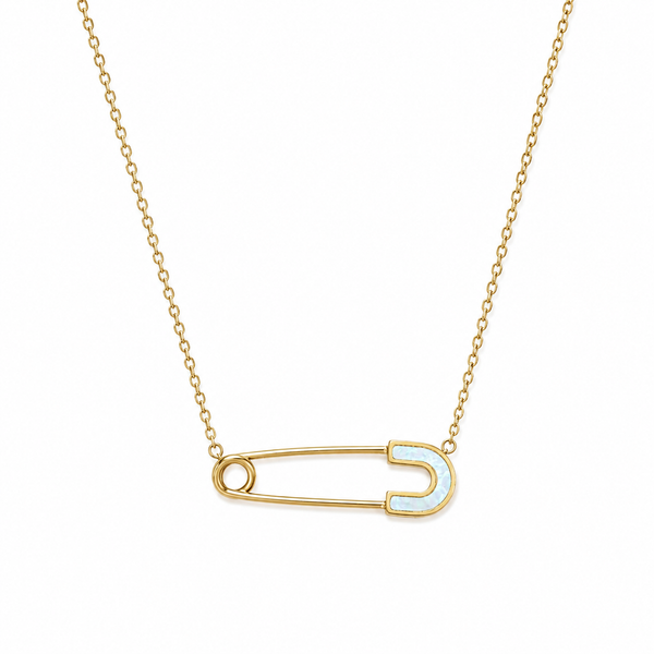 Safety Pin Necklace