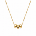 Three ring necklace