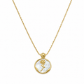 MOP Rose Necklace