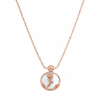 MOP Rose Necklace