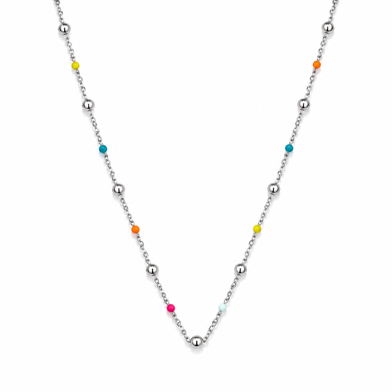 Multi Beads Necklace