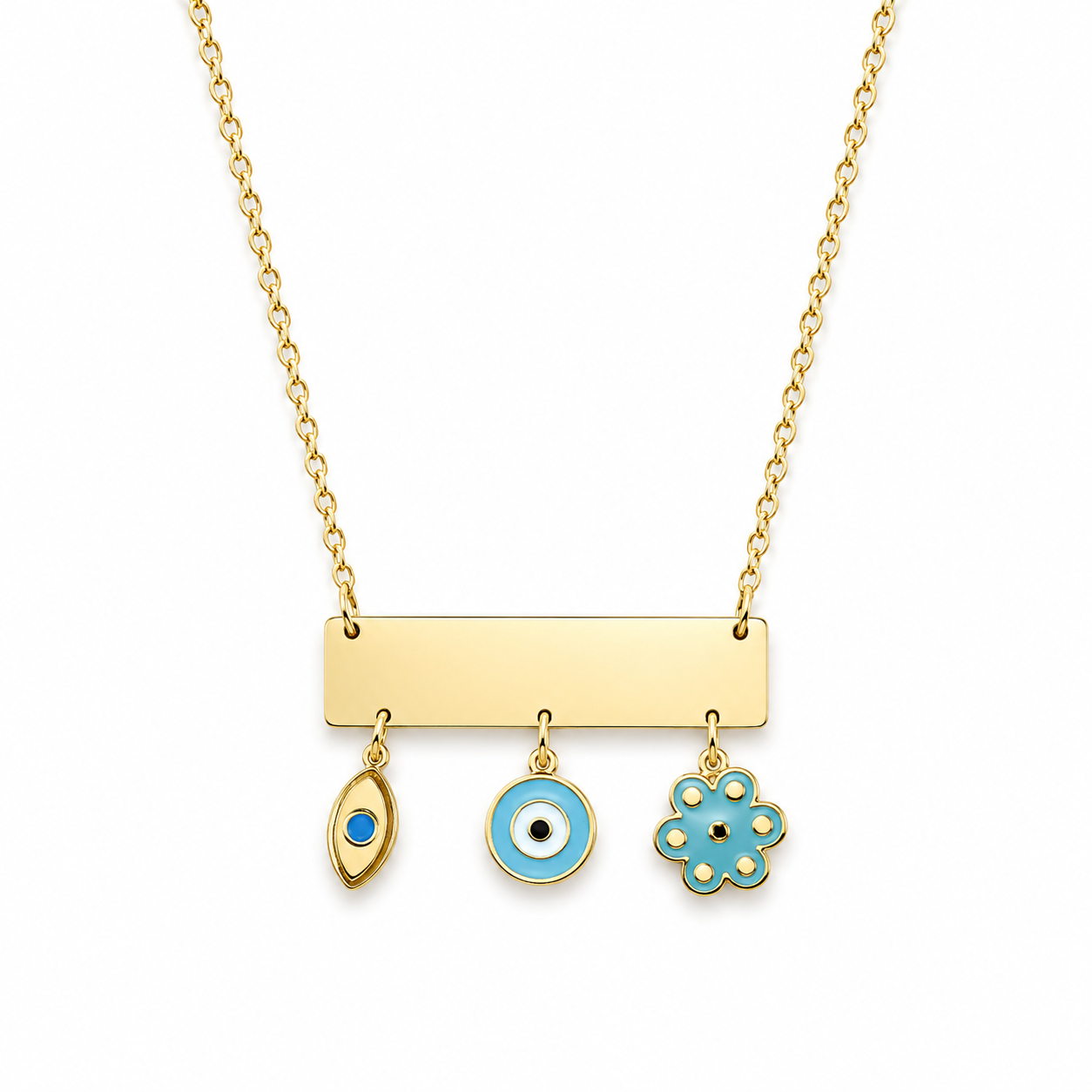 Evil eye Charm Necklace
