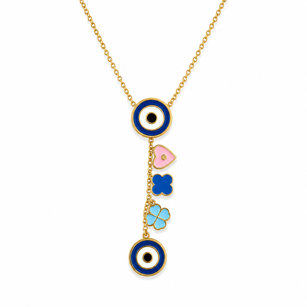 Evil eye Oracle Necklace