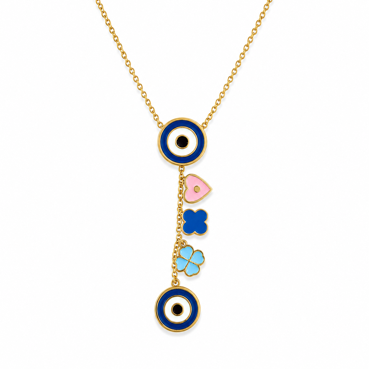 Evil eye Oracle Necklace
