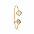 Twin Clover Cuff