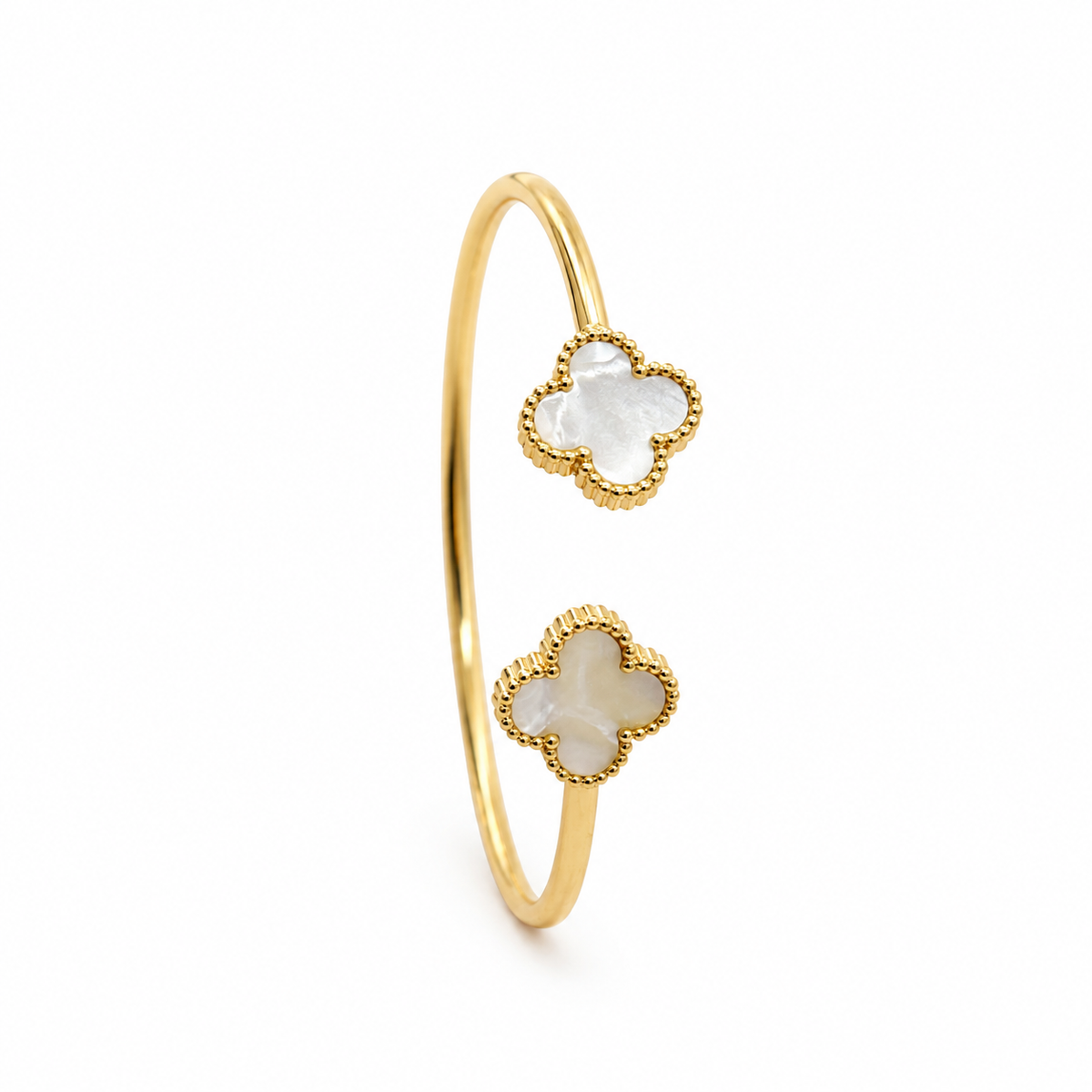 Twin Clover Cuff