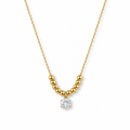 stone ball  Necklace