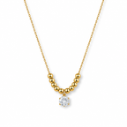 stone ball  Necklace