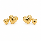 Heart studs