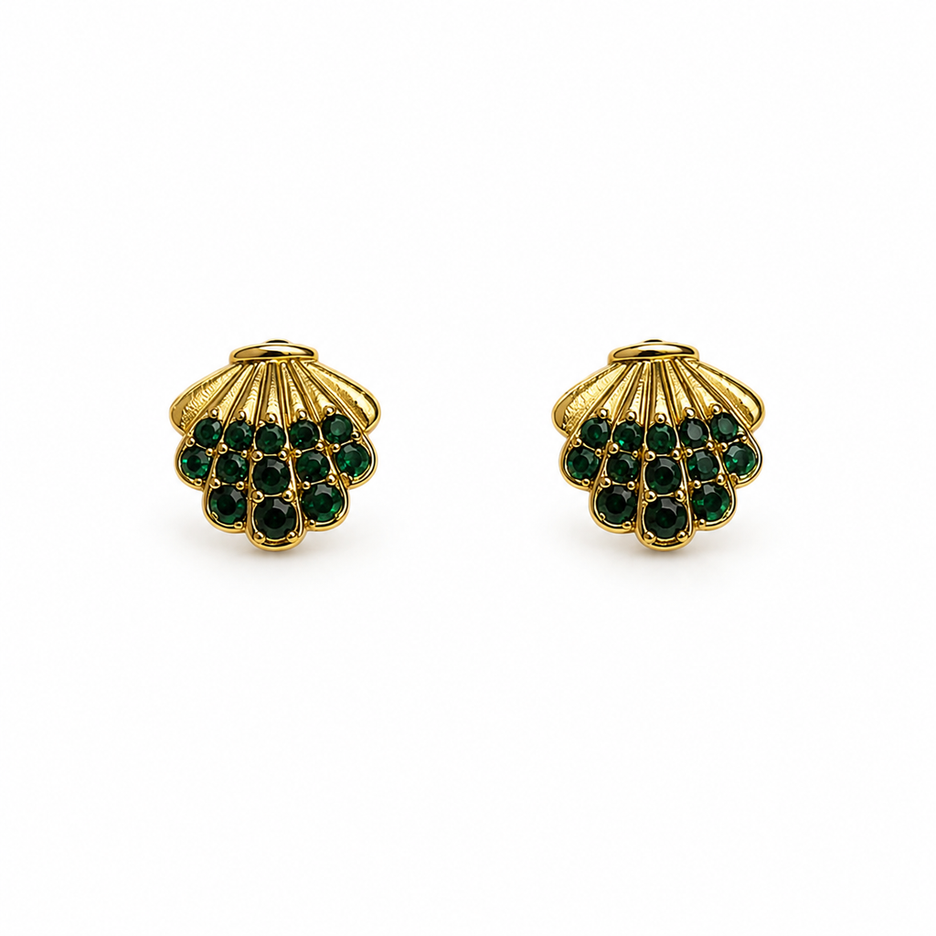 Mini shell earrings