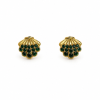 Mini shell earrings
