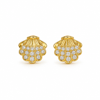 Mini shell earrings