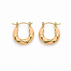 Enamel kiya hoops
