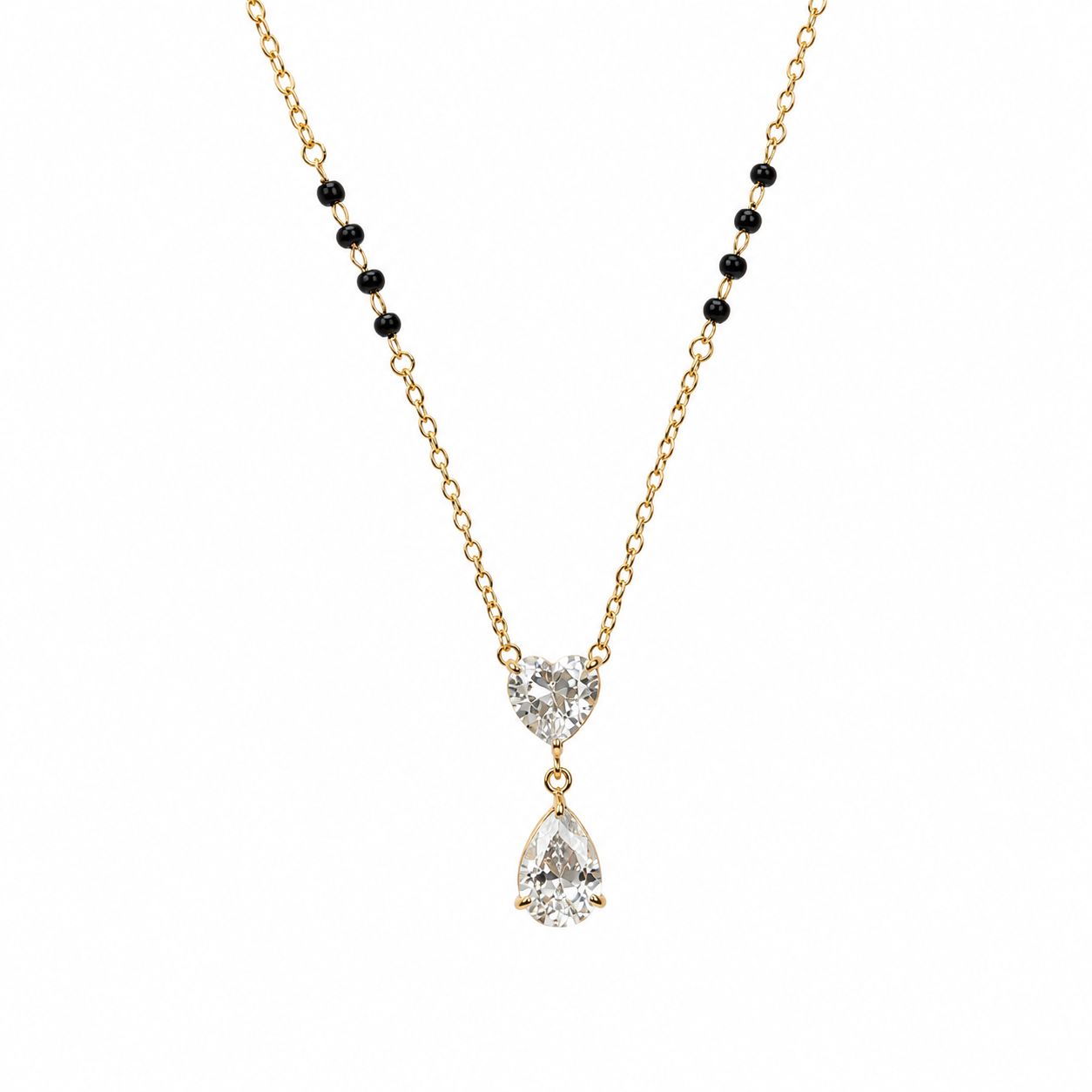 Heart drop Mangalsutra