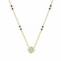 Clover Noir Necklace