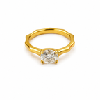 Oval Soliatire Ring