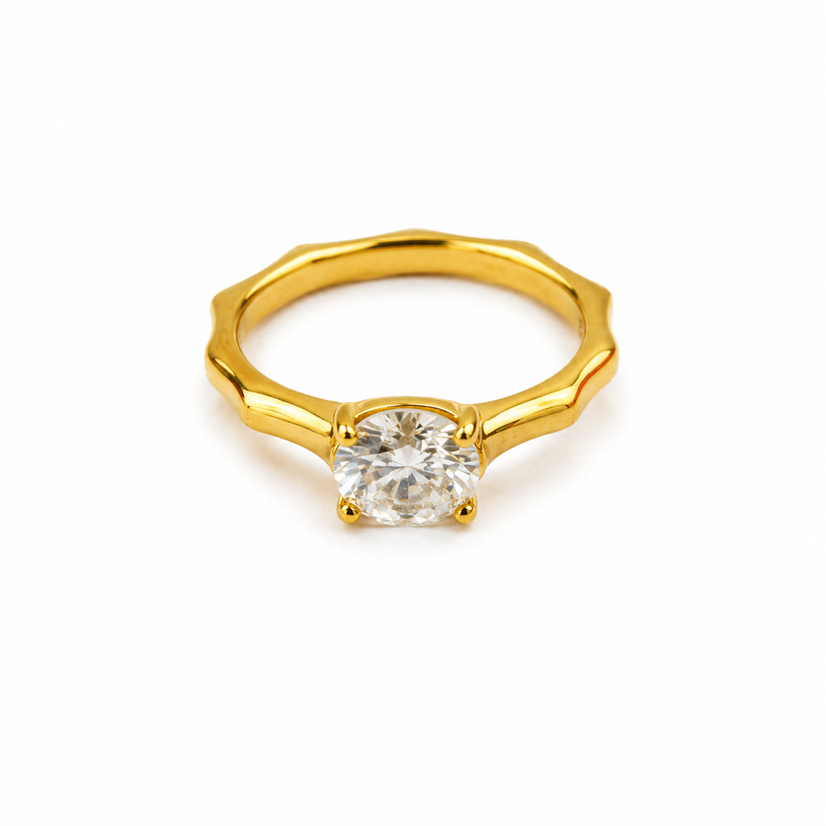 Oval Soliatire Ring