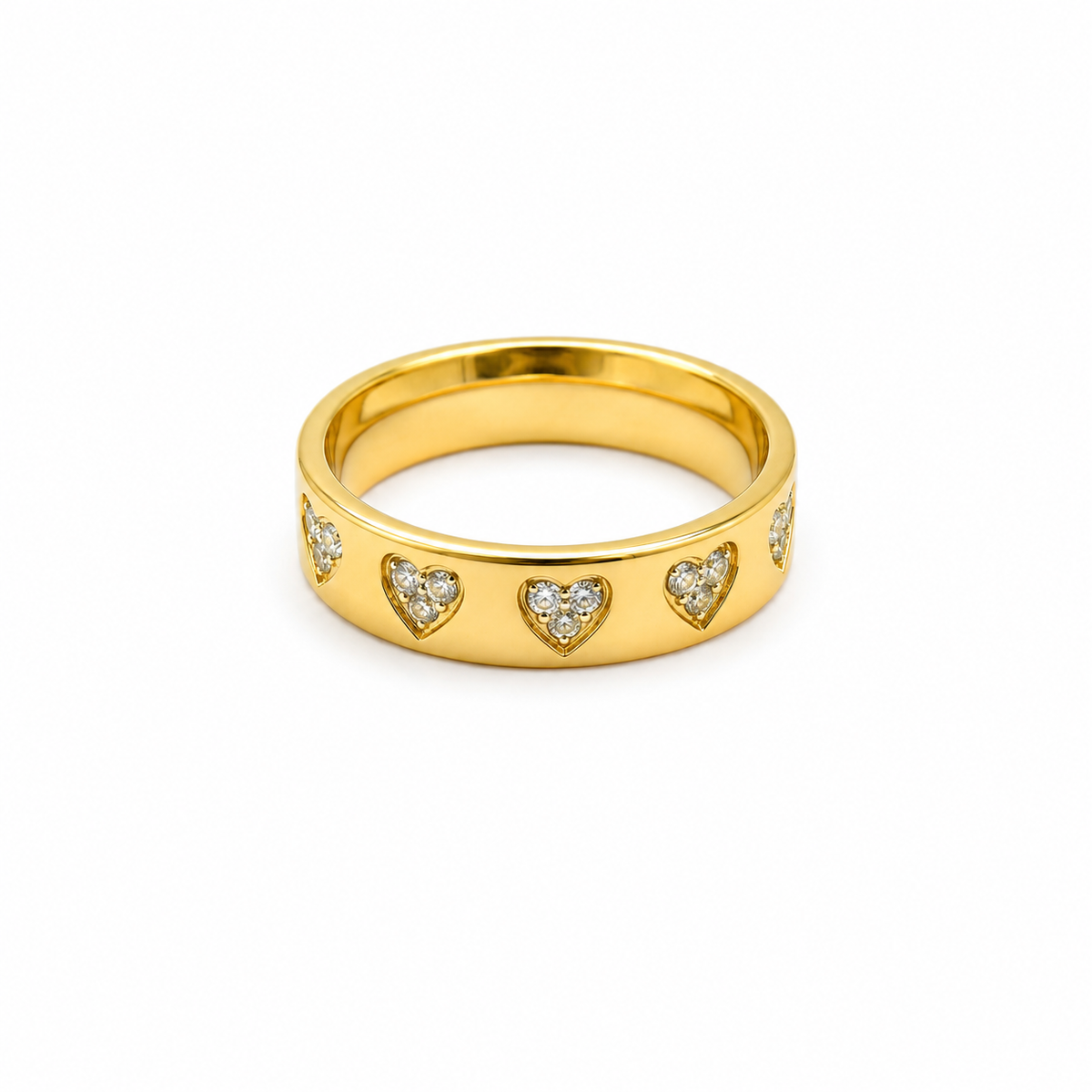 Heart stone Ring