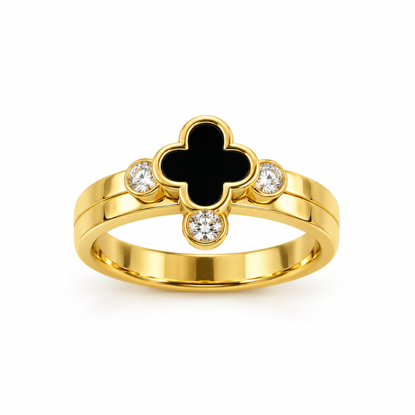Clover Gold Ring