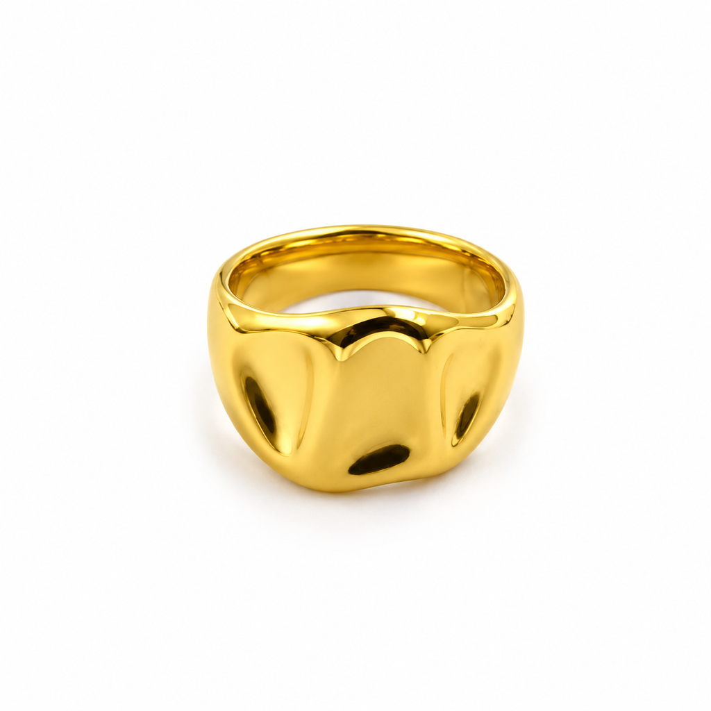 Jazzy Gold plated Ring