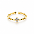 Adjustable Flower Ring