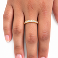 Sparkle band ring
