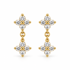 Petite Bloom Dangle Earrings