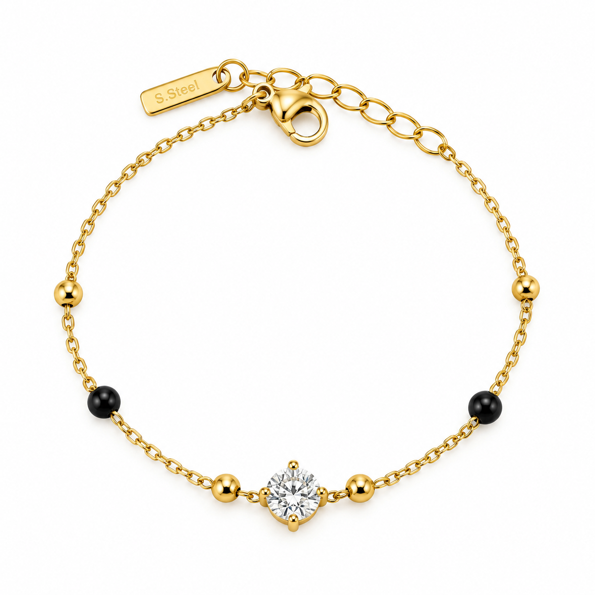 Black beads hand  mangalsutra