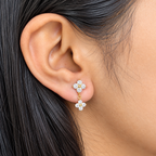 Petite Bloom Dangle Earrings