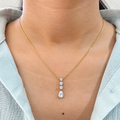 Trinity Drop Necklace