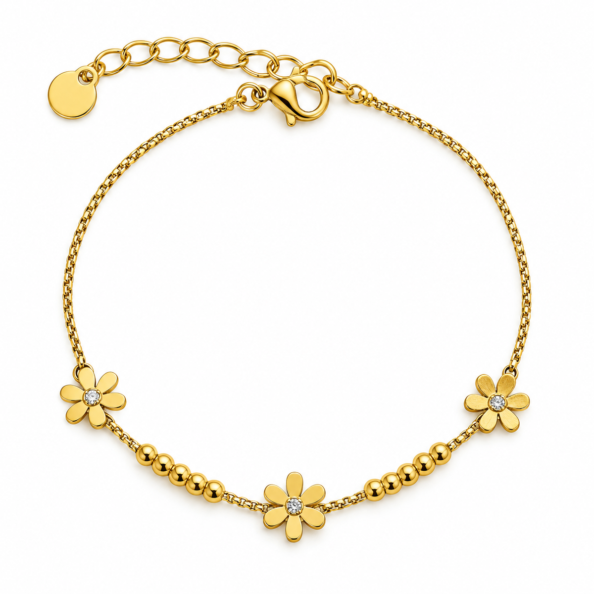 Flower charm Bracelet