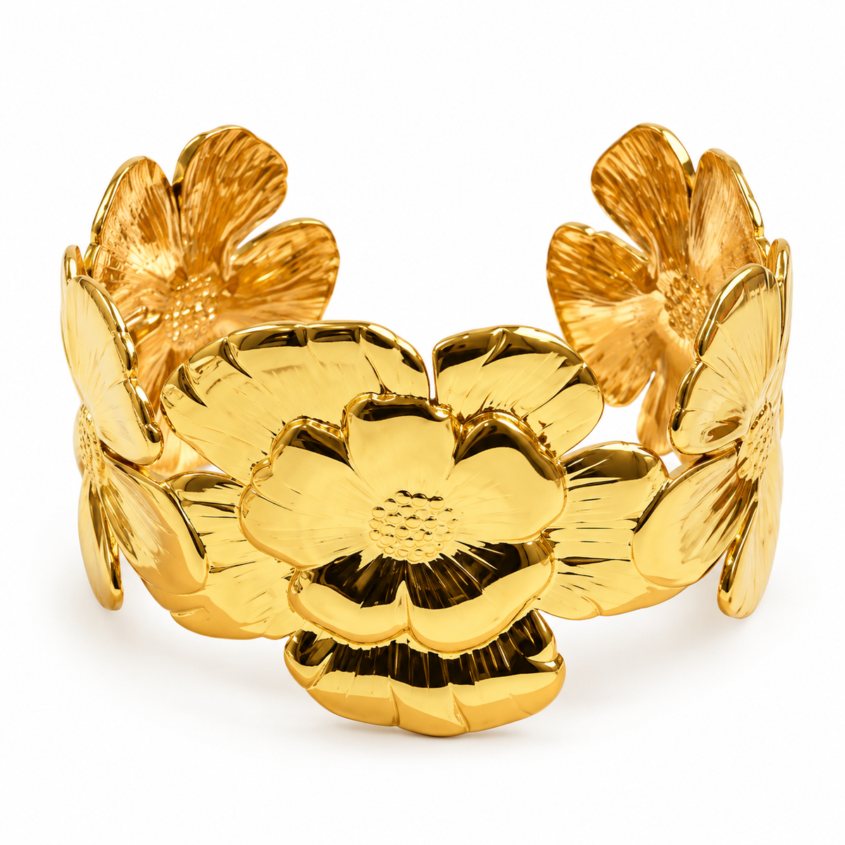 Flowers cuff Bracelet